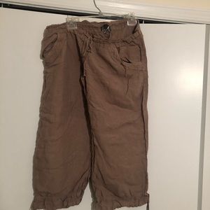 Juicy couture linen Capri